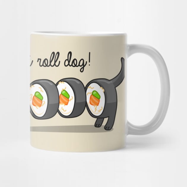 Maki sushi roll dog! by Cocolima